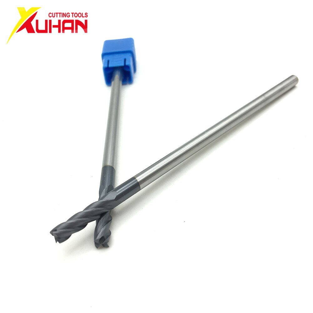 4 fluit Φ4. 0 * 4D * 100L HRC50 CNC machine tool vhm endmill Wolfraam Stalen Frees End Mill cuttering tool endmill