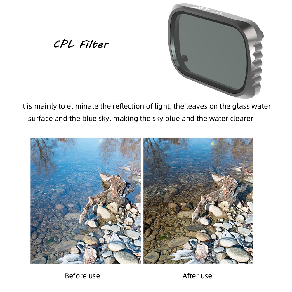 Lens Filter ND Filter Sets for DJI Mavic Air 2S ND4/8/16/32 /CPL/UV Lens Filters Sets for Mavic Air 2S Accessories