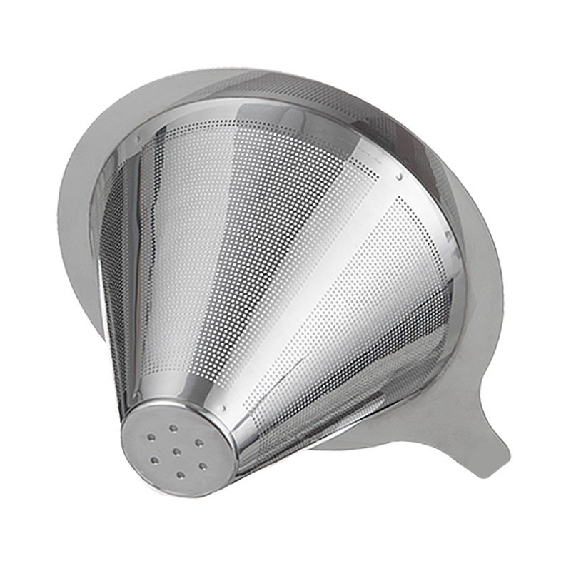 Herbruikbare Koffie Filter Rvs Houder Metalen Mesh Trechter Manden Koffie Filters Giet Over Koffie Druppelaar Maker
