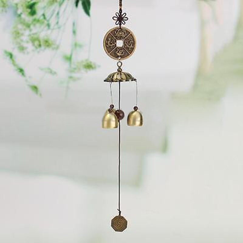 Wind Chimes Wind Bell Aeolian Bells Copper Wind-bell Garden Home Decor Metal Wind Chime Hanging Decoration Ornament