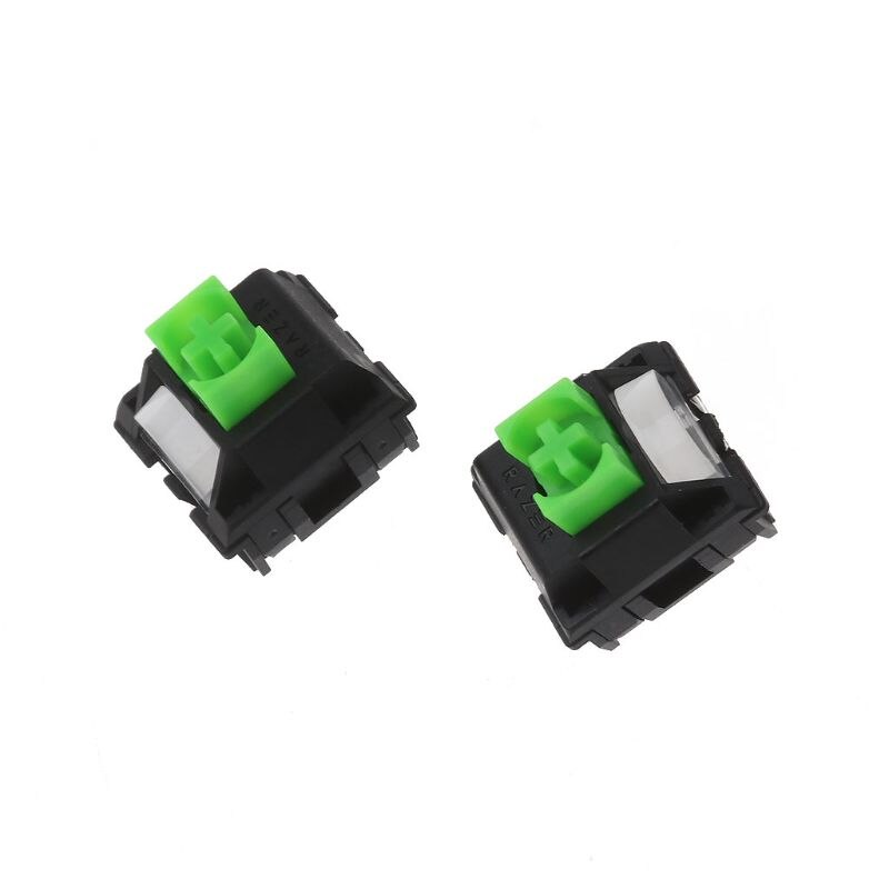 2Pcs Green RGB Switches for Razer BlackWidow Lite Gaming Mechanical Keyboard: Default Title