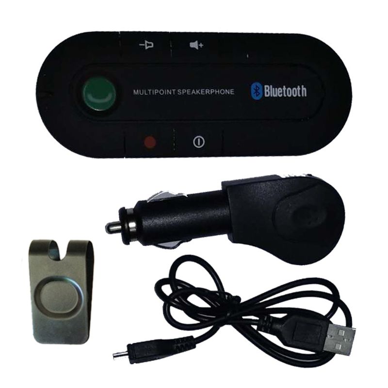 Car Visor On-board Bluetooth Speakerphone Car Bluetooth Phone Bluetooth Portable Hands Free Wireless Bluetooth: Default Title