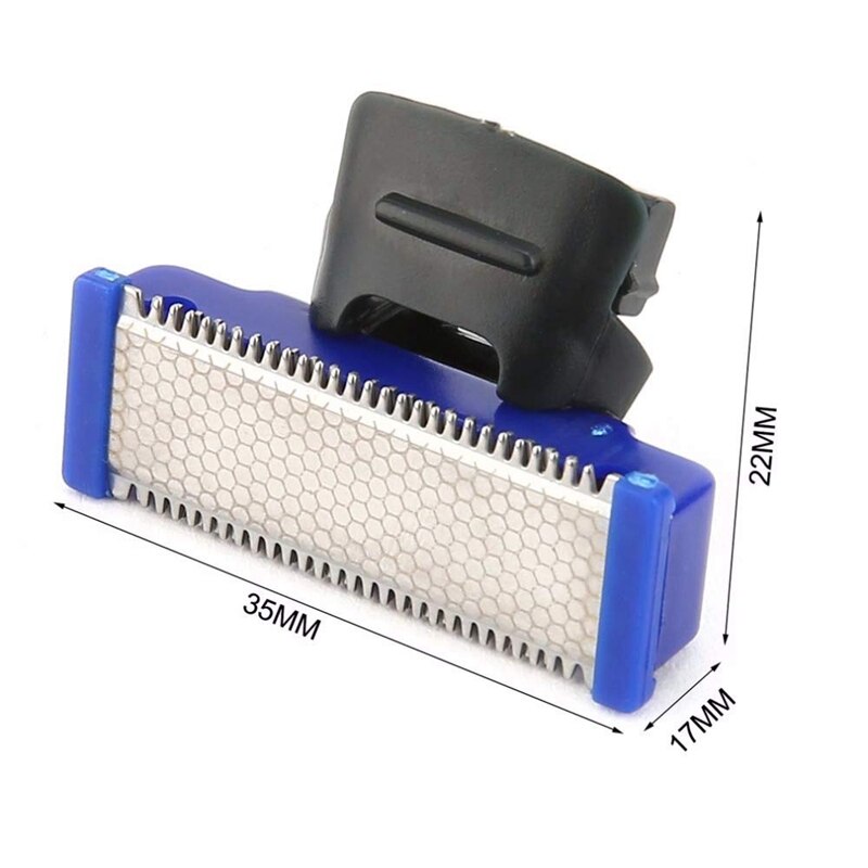 1 Pcs Vervanging Hoofd Voor Solo Trimmer Micro-Raakt Vervanging Cutter Hoofd Rvs Scheren Hoofd