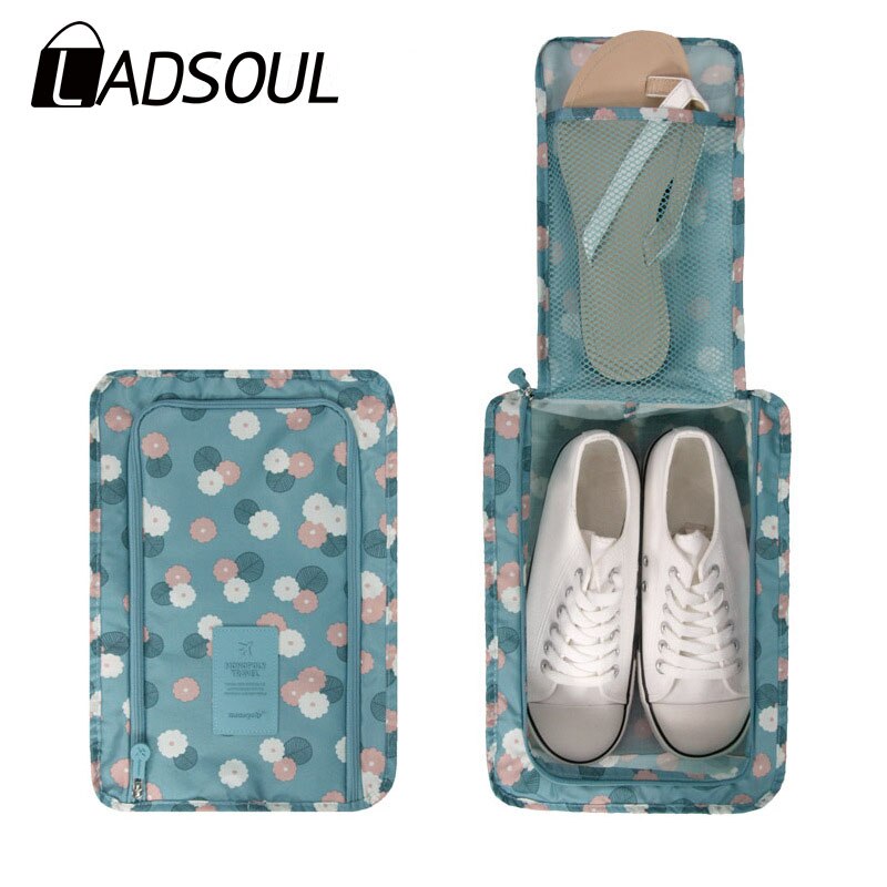 Ladsoul Reizen Draagbare Opslag Schoen Zak Draagbare Afwerking Tas Schoenendoos Opbergtas Set Met Schoenen Opbergtas