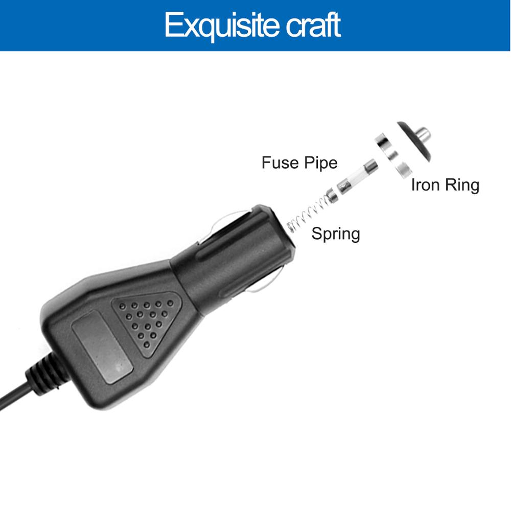 12V AT-D878UV Car Charger Battery Eliminator for Anytone AT-D878UV AT-D878UVPLUS two way radio