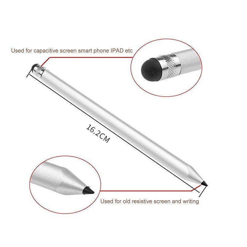 Double side stylus pen for tablet smartphone for touching screen digital device Capacitive Pencil shape Game Console Tablet Pen