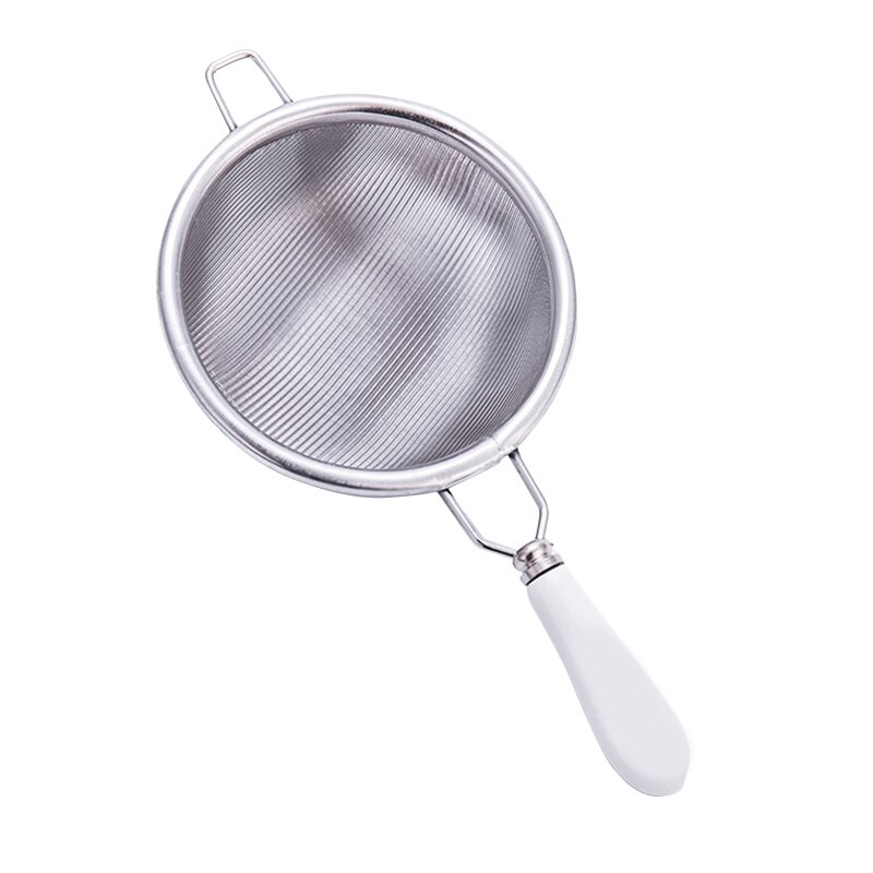 DOITOOL Stainer Mesh Theefilters, 8 stuks, roestvrij staal, theepot, herbruikbare filterblad-buis, zeef, koffiefilter, keukenaccessoire voor de keuken, bereiding van thee, 6,5 x 5 cm