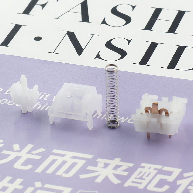 Phynikeys First Encounter Switches Linear 42g Pre-Lubrication HIFI Sound Effects RGB SMD Keyboard Switches