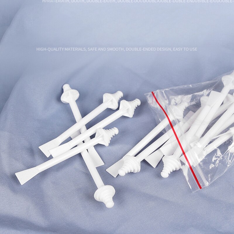 40Pcs Nasal Hair Removal Stick Smear Wax Stick Disposable Hair Removal Rod Nose Ear Trimmer Hair Shaver