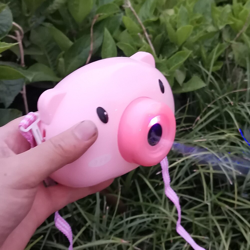 Douyin celebrità stile in poi-linea di Un Personaggio Famoso Sveglio panda Bolla Macchina Completamente Automatica Soffiaggio Bolla porcellino Anatra Bolla Elettrica Camera: Piggy Bubble macchina