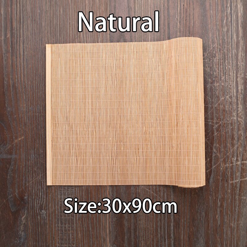 Natural Bamboo Table Mat Tea Dining Insulated Table Runner Japanese Style Woven Placemat Home Cafe Restaurant Decor Coaster: 05