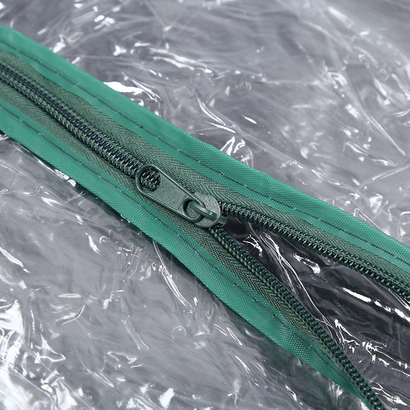 Pvc Gezellige Tuin Niveau Mini Home Kas Planten Waterdicht Uv-bescherming Cover Tuin Planten En Bloemen (Alleen Pvc cove