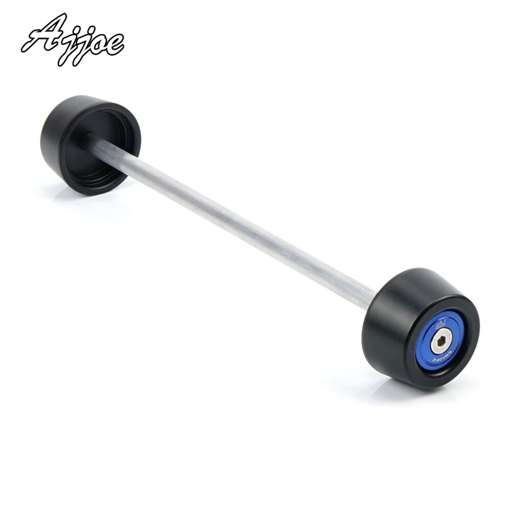 Motor Voor & Achter Vork Wiel Frame Slider Valblokken Voor Ducati Streetfighter 1098 Multistrada 1200 Multistrada 1200S: Front-Blue