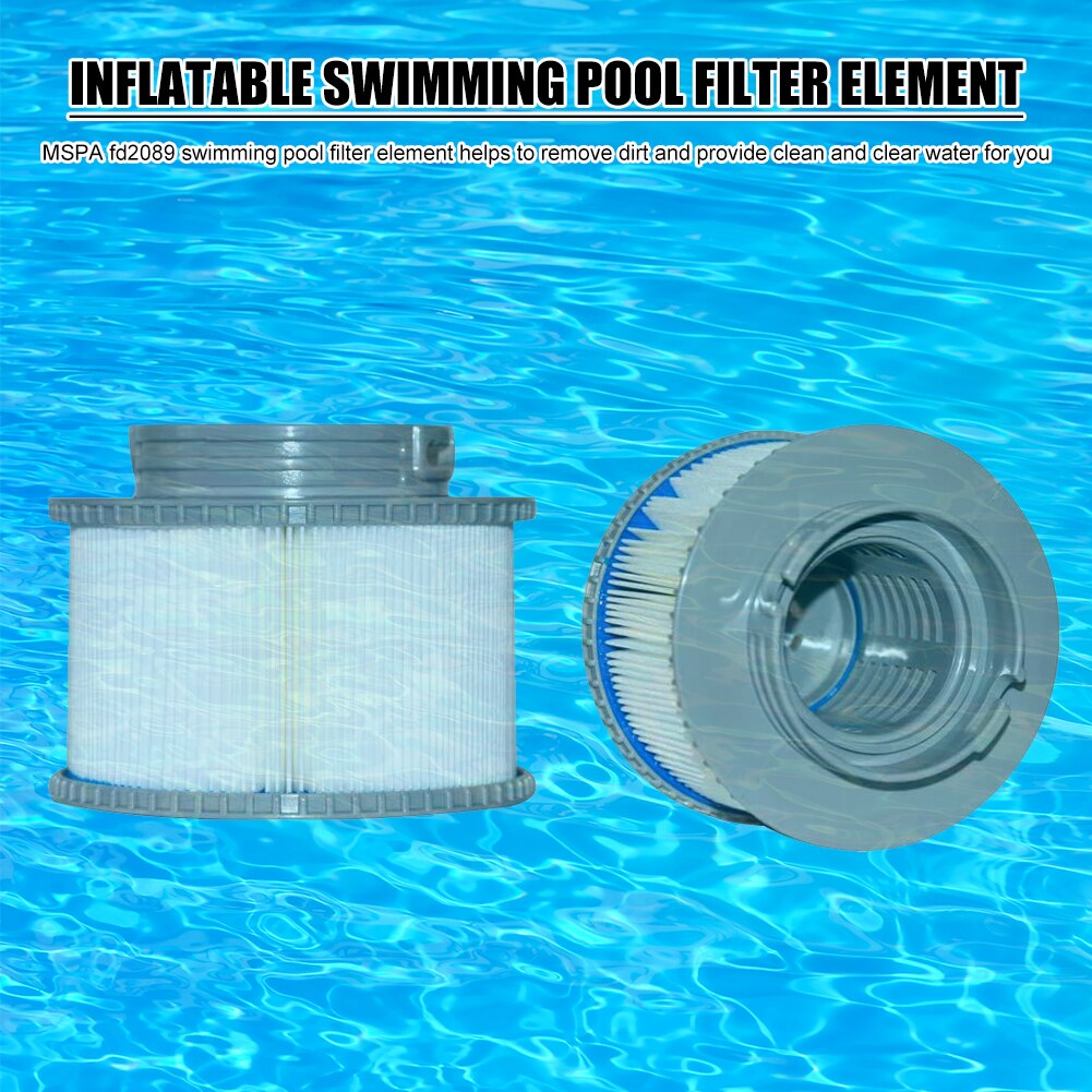 thumbnail image 2 of Heavy Duty Spa Filter Tub Debris Screen Filter For Inflatable Tub 2 of 9