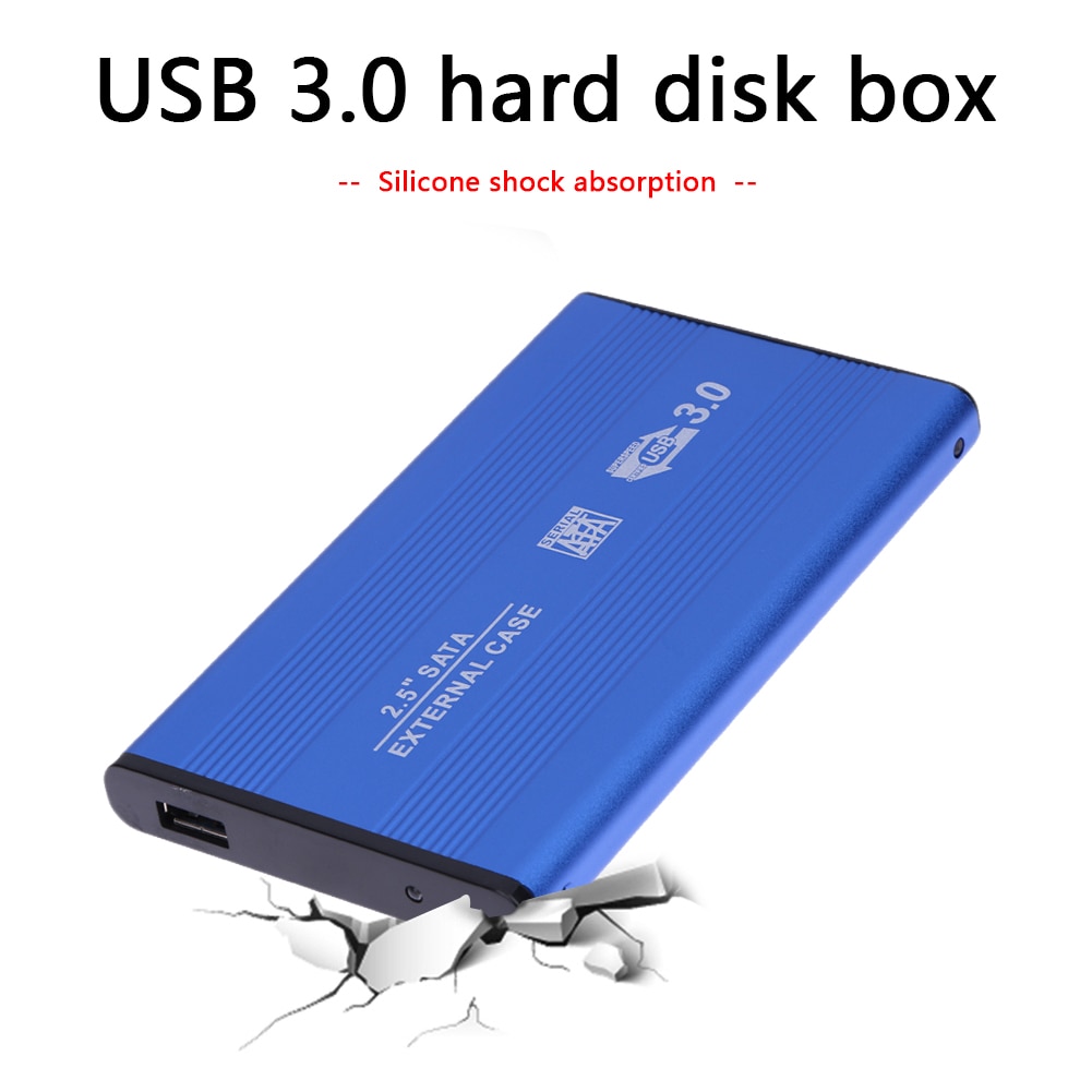 Caja de disco duro de 2,5 pulgadas, caja de disco duro externo SATA III II I a USB 3,0 HDD SSD, herramienta de carcasa de disco libre para PC