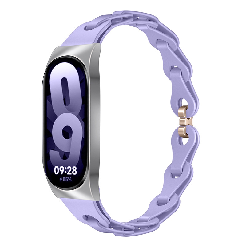 Holle siliconen band voor Xiaomi Mi Band 9 Mi 9 Officiële stijl vervangende horlogeband armband voor Xiaomi Mi Band 8 Mi Band 9 riem: XS / YELLOW