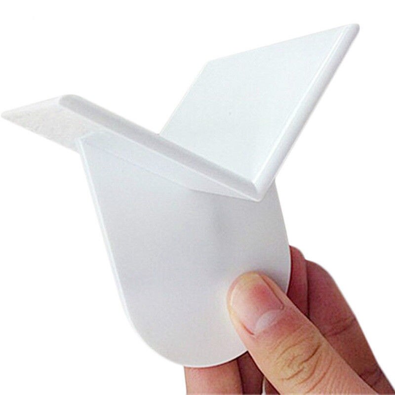 Gâteau plus lisse palette Angle droit outil plastique ustensile de cuisine Fondant sucre artisanat polonais finisseur décor couleur unie ustensiles de cuisson