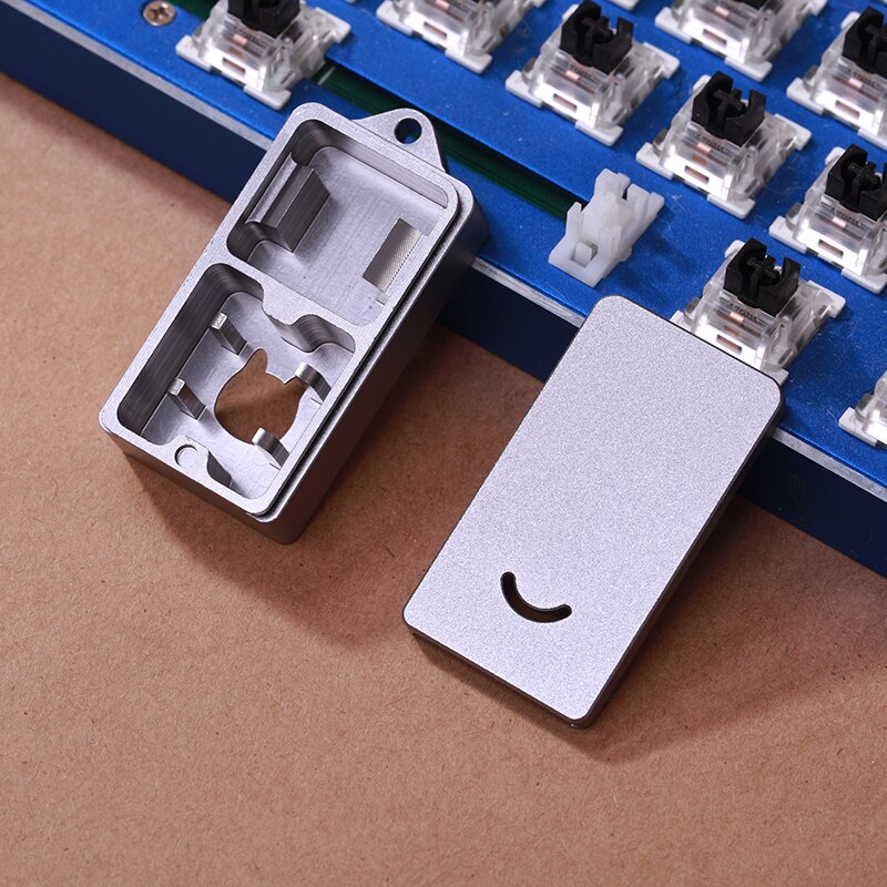 Kelowna Otwieracz do Klawiatury Mechanicznej CNC Metal Aluminium do Kailh Cherry Gateron Outemu: Srebrny