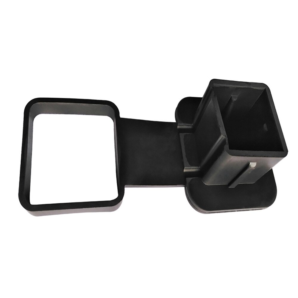 Rubber Tow Black Trailer Hitch Cover Dustproof Accessories Plug Cap Car Durable Universal 2 Inch Receivers Protector Replacement