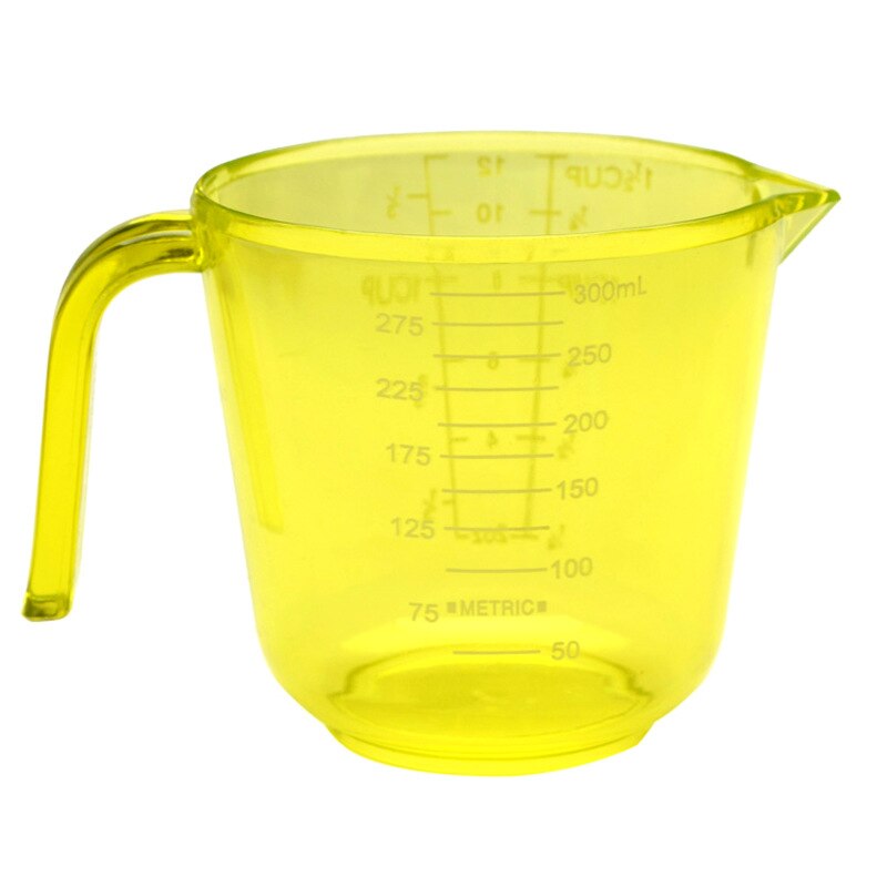 Kitchen Cup Outils De Cuisine Measuring Cup Tools Keuken Accessoires Copos Xicara Kuchnia Akcesoria Küchenzubehör Outils Gadgets: yellow