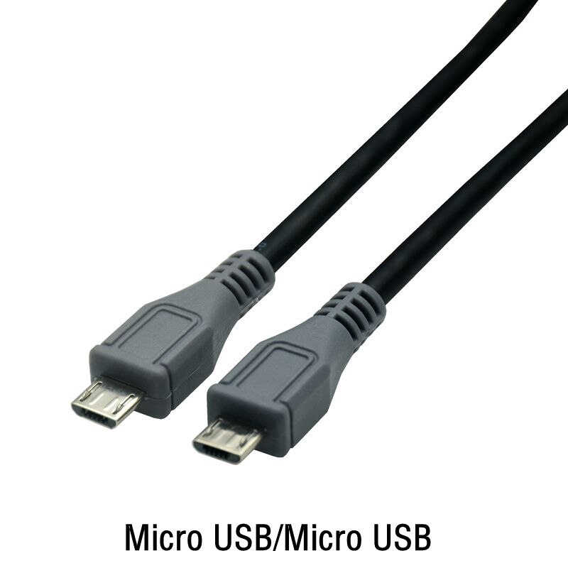 Micro Mini USB Cable 5Pin Male to Male Right Angled 90 degree USB 3.1 Type C OTG Data Adapter Converter Charging Cable 25cm 0.5m: Micro-Micro USB / 0.25m