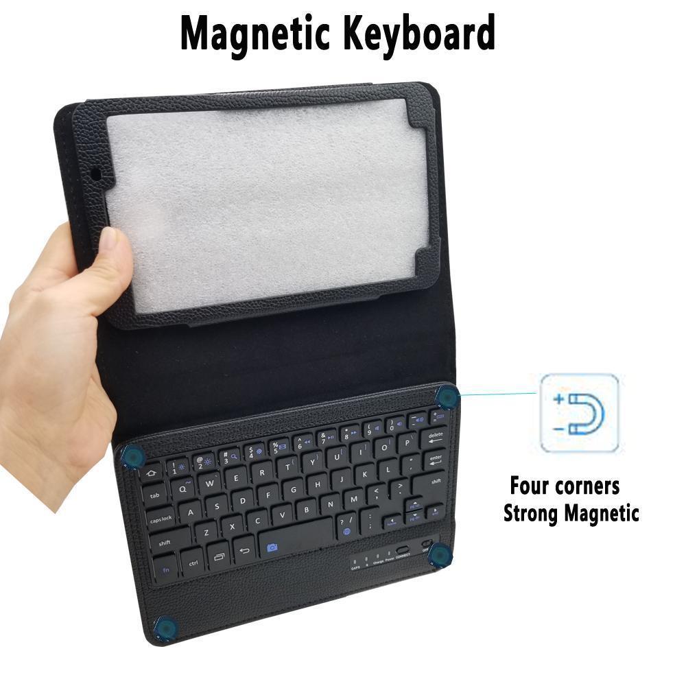 SM-T280 SM-T285 Cover Detach Bluetooth Keyboard Case for Samsung Galaxy Tab A A6 7.0 7 inch T280 T285 Case with Keyboard