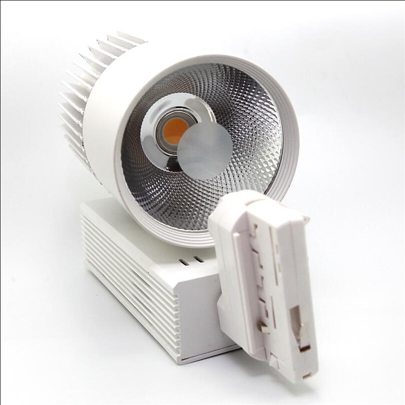 2/3/4 draad 3 Fase LED Spoor Licht 40W 85-265V Rail Spots Moderne track Lichten Schoenen Winkel Lamp Tentoonstelling Winkel Verlichting