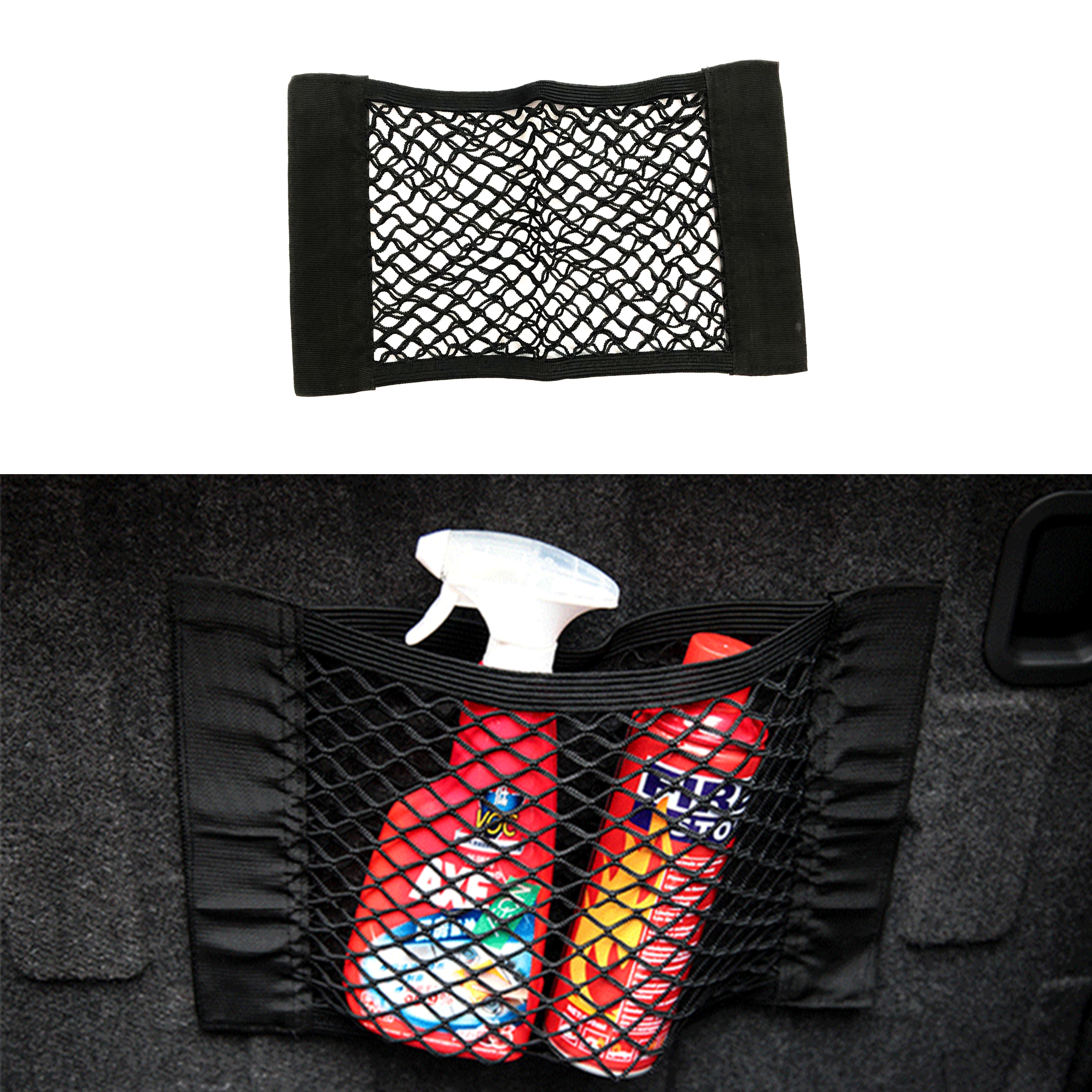 Car Trunk Mesh Net Cargo Organizer for Hyundai SantaFe Veracruz Mistra Tucson Veloster Rohens AZERA Avante IONIQ