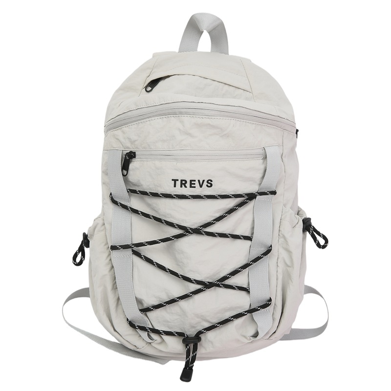 Outdoor Hiking Bag Lightweight Womens Large Capacity Sports Casual Backpack Convenient Cycling Camping Storage Bag: GRAY COLOR