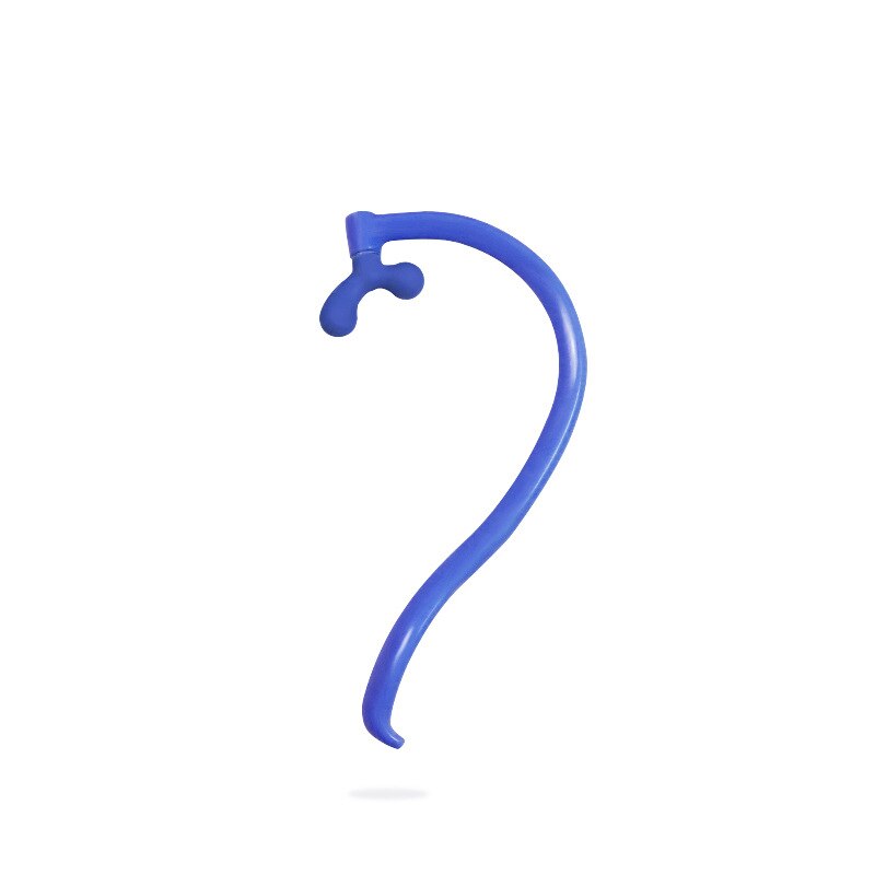 Trigger Point Massager Stok Zelf Massage Tool Diepe Druk Body Muscle Relief Haak Verwijderbare Therapeutische Terug Massage Gereedschap: Blue