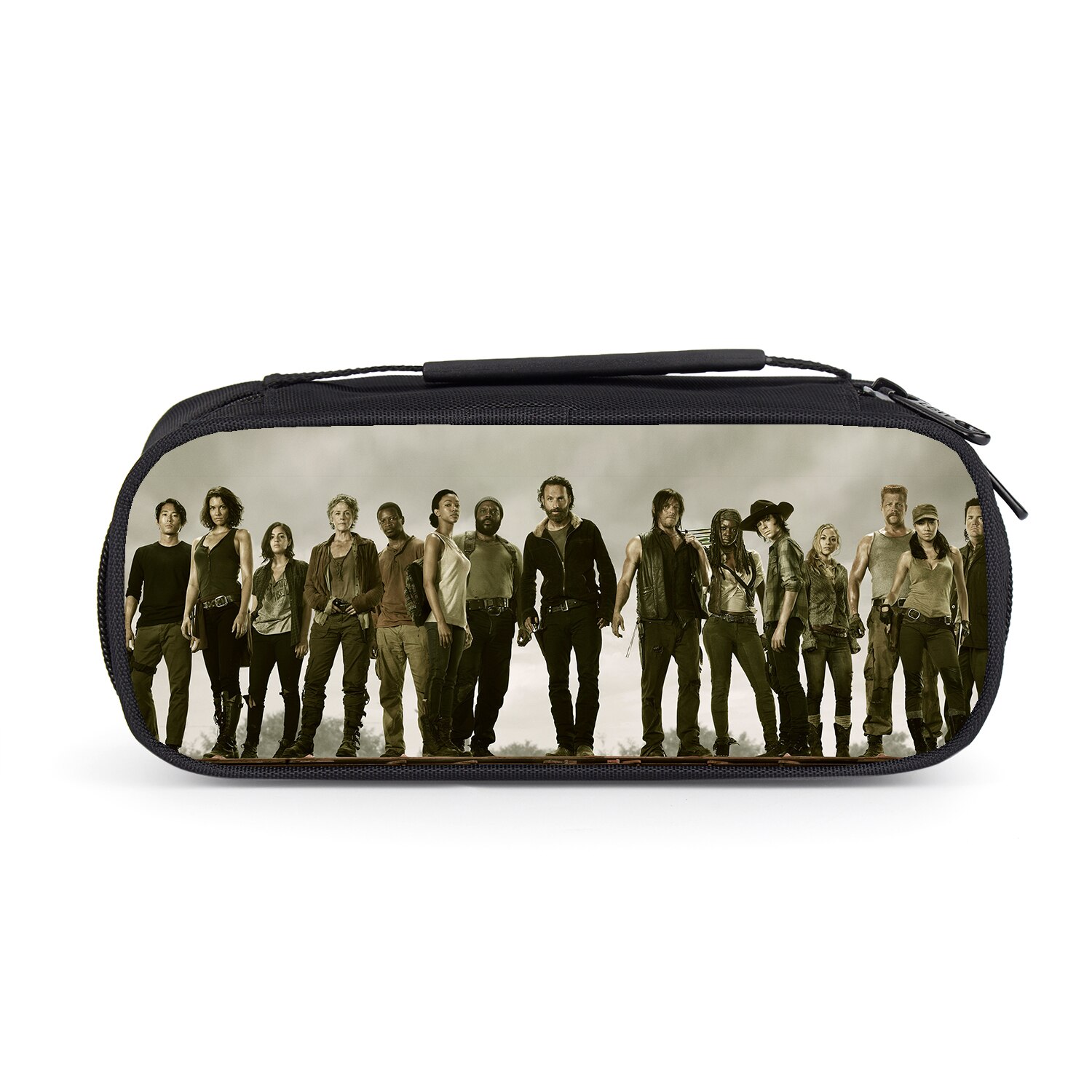 The Walking Dead Pencil Case Boys Girls Pencil Pouch Multifunction Sotrage Bags Children School Stationery Bag Kids Wallet: 015