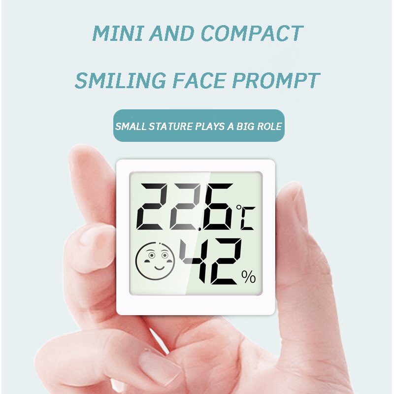 Lx8101 Hygrothermograaf Hoge Precisie Indoor Elektronische Thermometer Digitaal Display Meet Temperatuurvochtigheid 1Pc