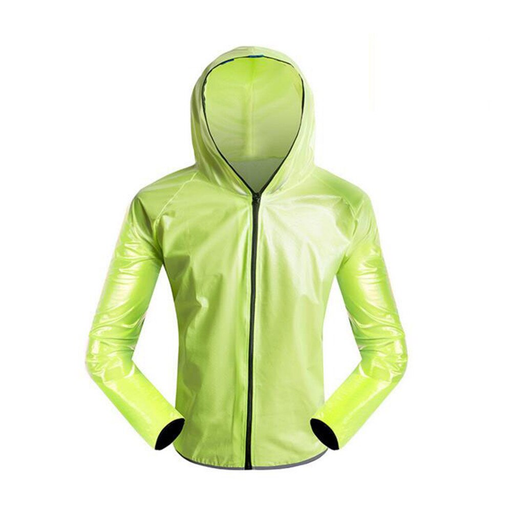 Vandtæt mtb cykel regnfrakke mænd kvinder regntæt jakke gennemsigtig mountainbike jakke ml  xl 2xl 3xl cykel cykel regnfrakke