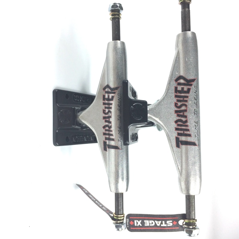 Camión de monopatín independiente Thrasher5.25/139 tamaño pulgadas Kingpin Hollow Trucks un par de accesorios de monopatín Material de Metal