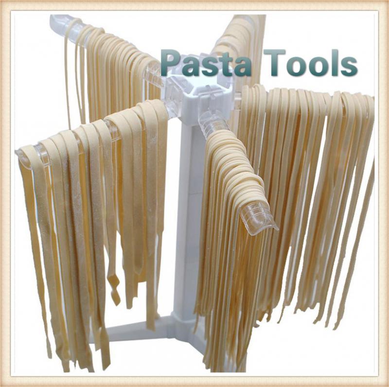 Faltbare Pasta Trocknen Gestell Spaghetti Trockner Stand Nudeln Trocknen Halfter Hängen Gestell-Heimat DIY Pasta Backen Gerät Küche Gerät