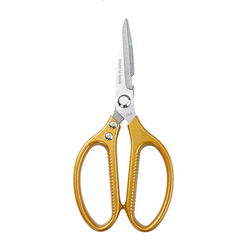 Ciseaux de cuisine puissants en acier inoxydable, outils multifonctions pour la maison, légumes, viande, os, Barbecue, métal,: 2 generation Gold