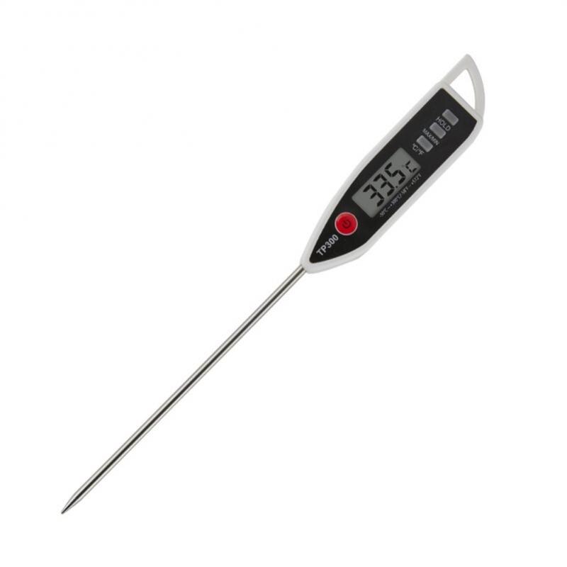 TP300 Food Digital Thermometer For Kitchen BBQ Probe Meat Water Milk Household Cooking Electronic Oven Thermometer Gauge Tools: white