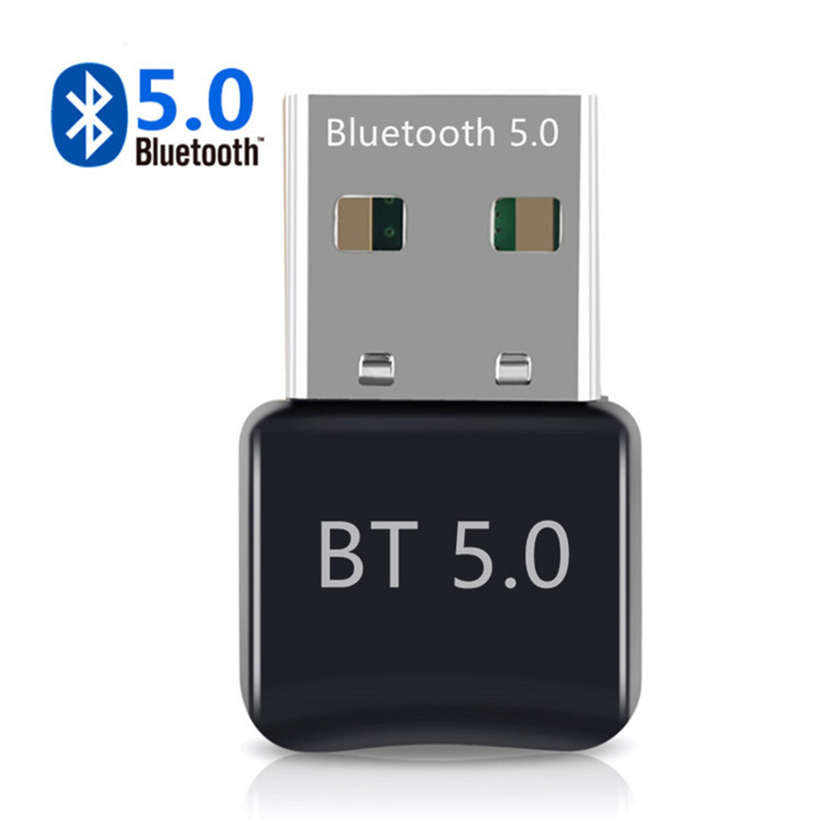 Usb Bluetooth 5.0 Adapter Bluetooth Dongle 5.0 Zender Bluetooth Ontvanger Mini Audio Adapter Voor Computer Pc Laptop Muziek: Default Title