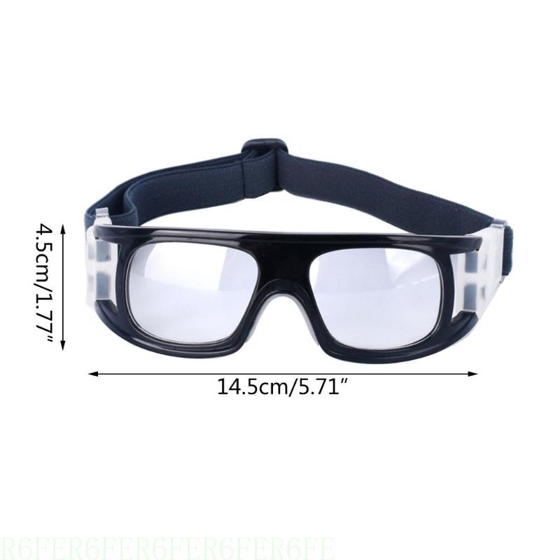 R6FE Adjustable Headband Goggles Lightweight Sports Eyewear Impact Resistant Goggles for Cycling, Soccer, Basketball