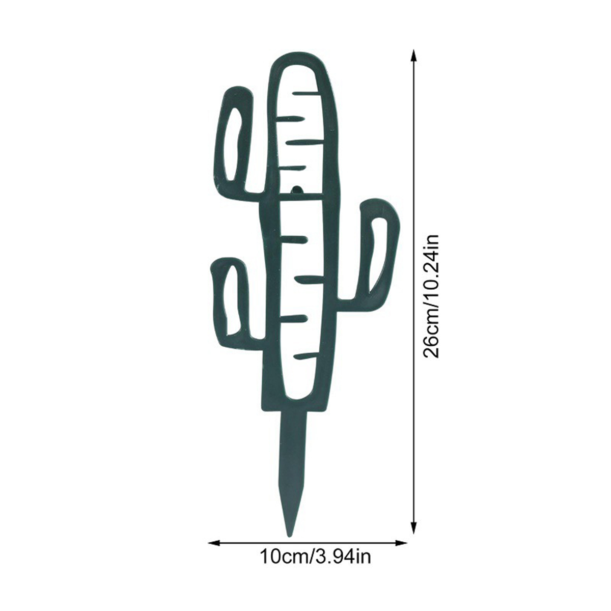 7 Shapes Plant Support Stand Plastic Cactus Racket Climbing Frame Balcony Flower Potted Fixed Rod Tomato Strawberry Supporter: Silver