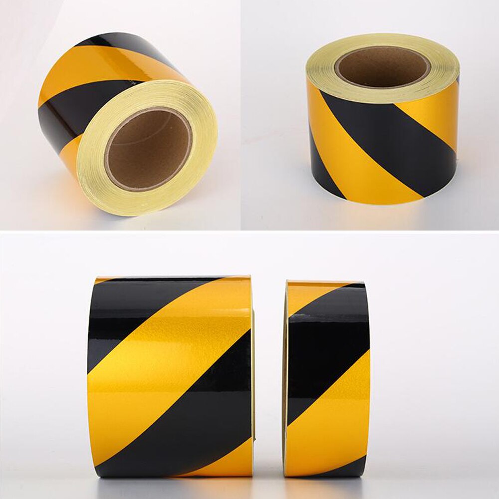 Self-Adhesive Reflective Safety Warning Tape Road Traffic Construction Site Reflective Tape
