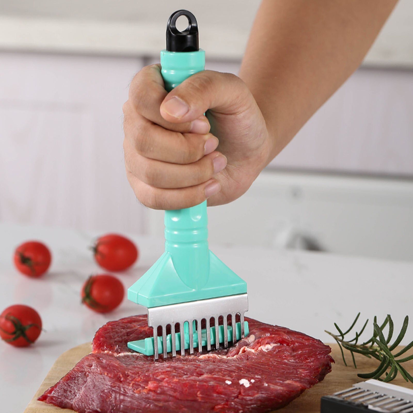 Kitchen Tools Profession Meat Meat Tenderizer Needle With Stainless Steel Kitchen Tools Ablandador De Carne