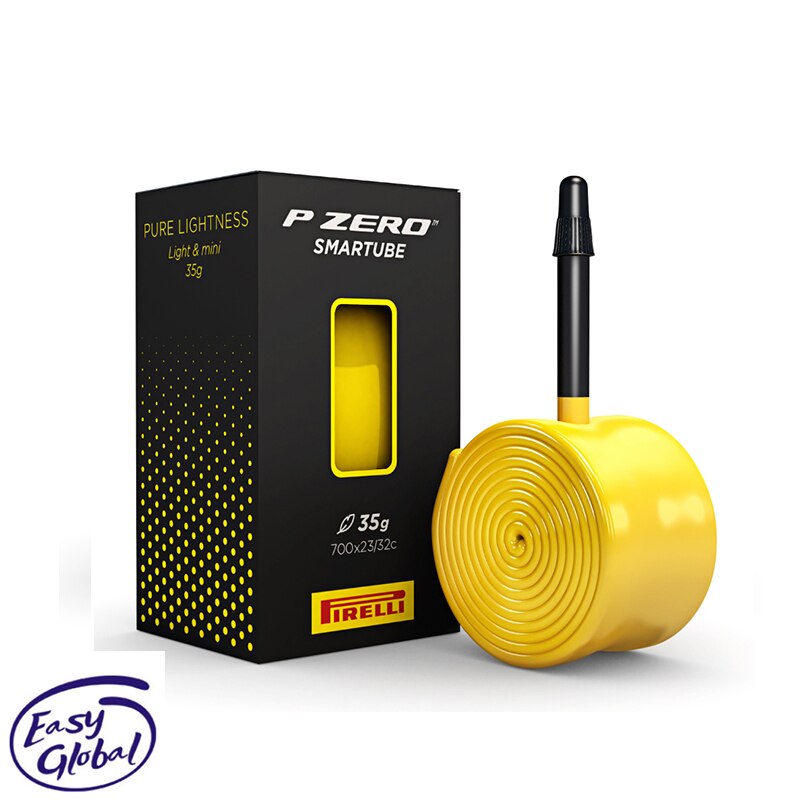 Pirelli-tubo interior ultraligero para bicicleta, accesorio de Tpu, 60mm, válvula Presta, para grava