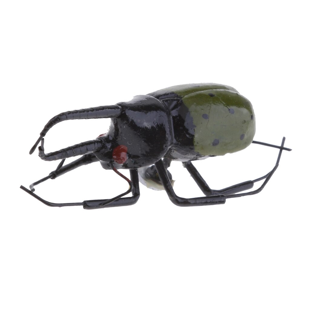 Fidèle à la Nature insecte Animal ornement réfrigérateur aimant extérieur Patio Miniature: Unicorn Beetle