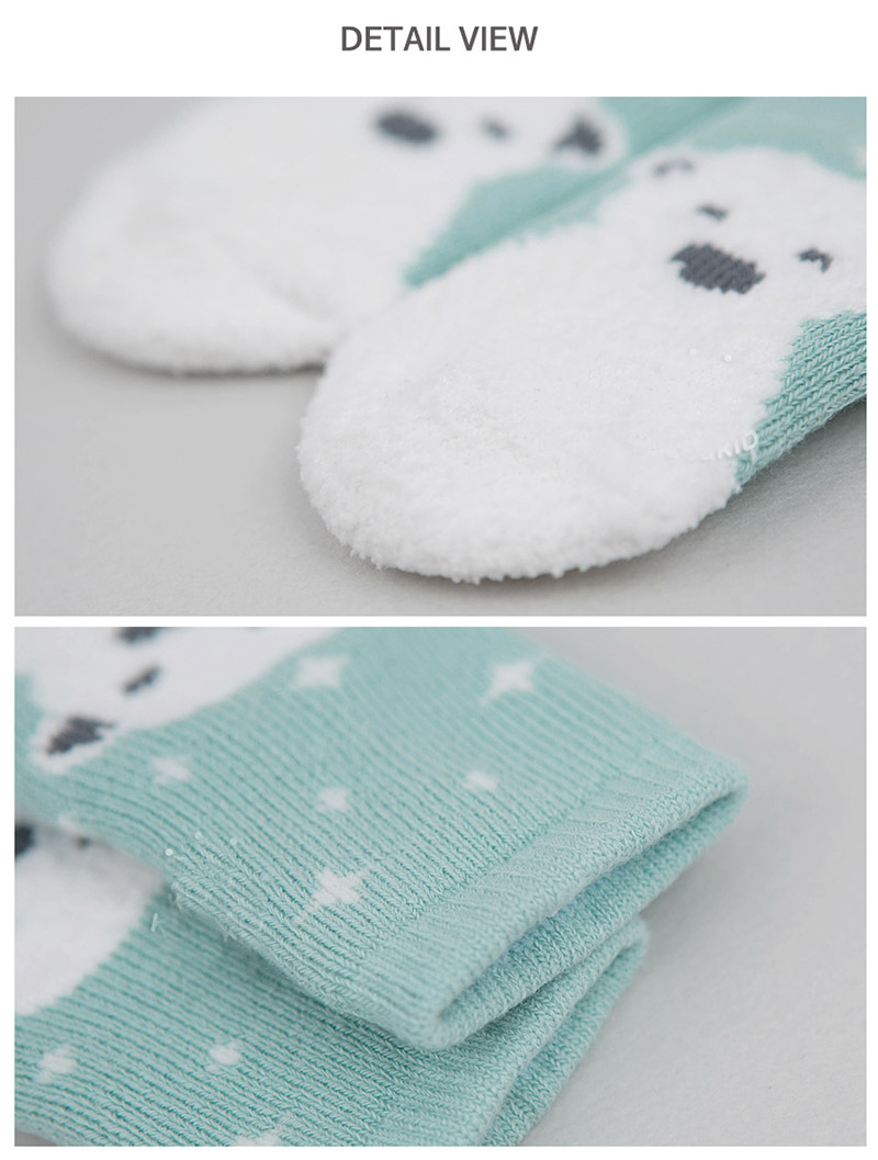Chaussettes d'hiver pour bébés garçons/filles | Chaussettes de dessin pingouin, chaussettes en coton éponge, protège-jambes pour enfants de 0 à 4 ans