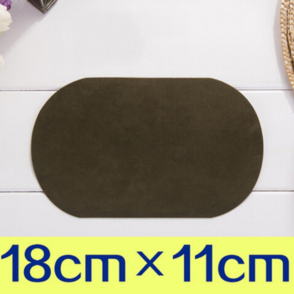 Lot de 2 patchs thermocollants ronds pour réparation de coudes et genoux, autocollants pour vêtements, accessoires vestimentaires: Vert armée