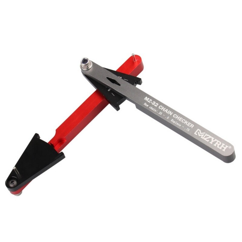 Multi-functional Bicycle Bike Chain Checker Wear Indicator Measuring Instrument Gauge Repair Checker Road Bike Accessories