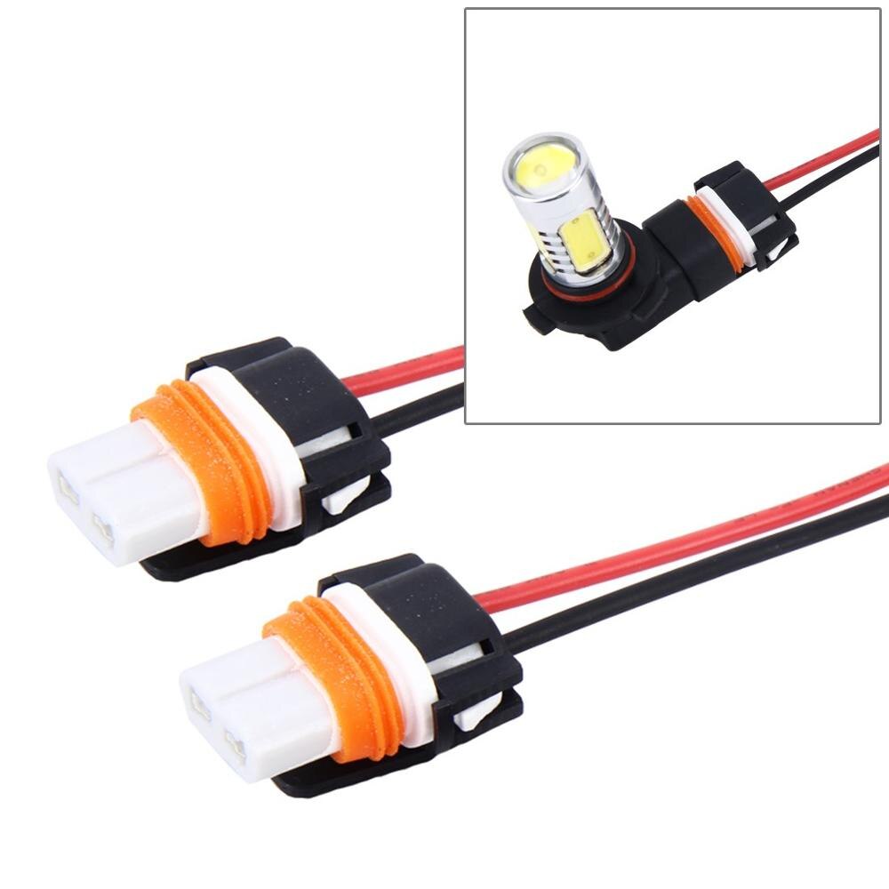 Douille de support pour ampoule LED, 2 pièces, T10/H8/H11/H7 /H4 /H1/H3/9006 /9005 / 7443 /7440 /1157 /1156/voiture: 9005