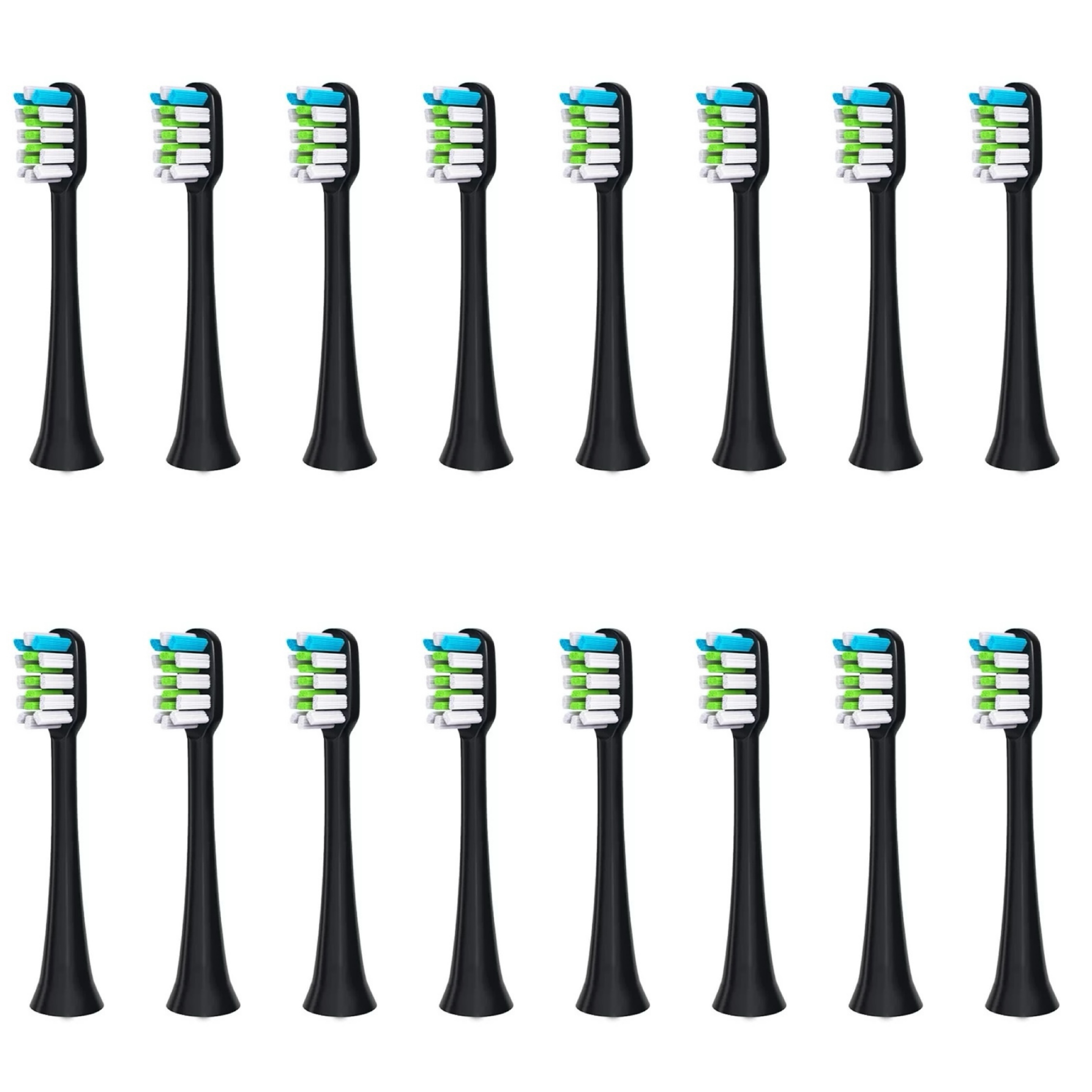 For Realme M1/RMH2012/M2/RTX2102 Replacement Toothbrush Heads For Realme Electric Toothbrush M1/RMH2012/M2/RTX2102，4/8/16PCS: Silver