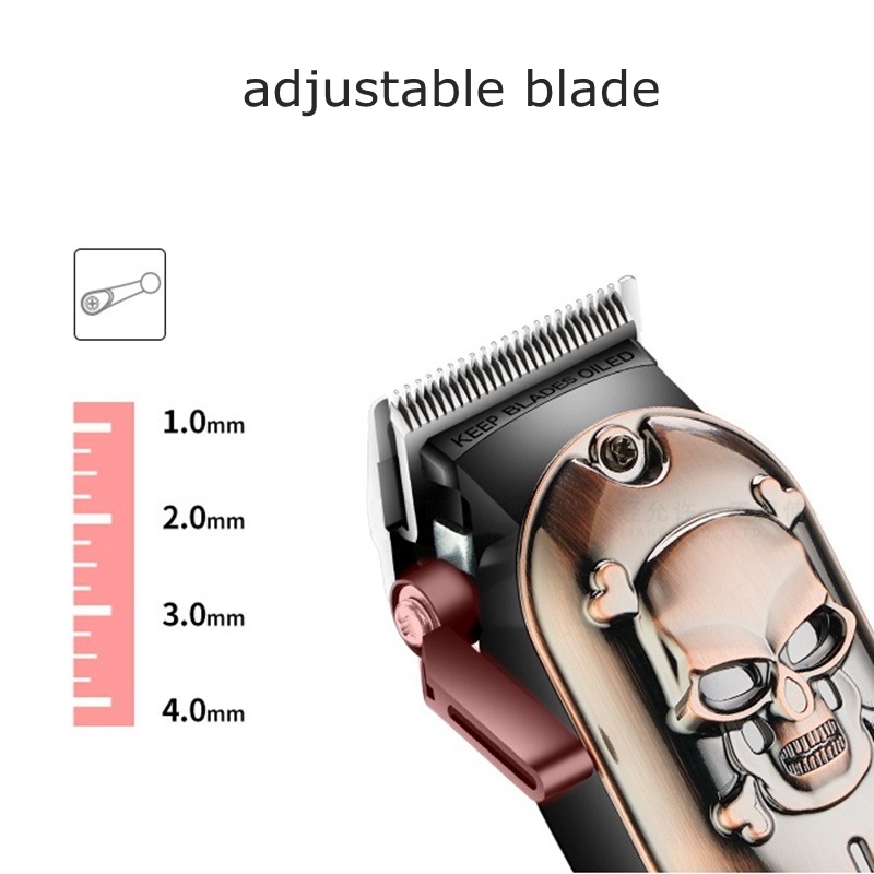 Original taper lever adjustable finishing electric hair clipper barber shop LED display hair trimmer beard haircut